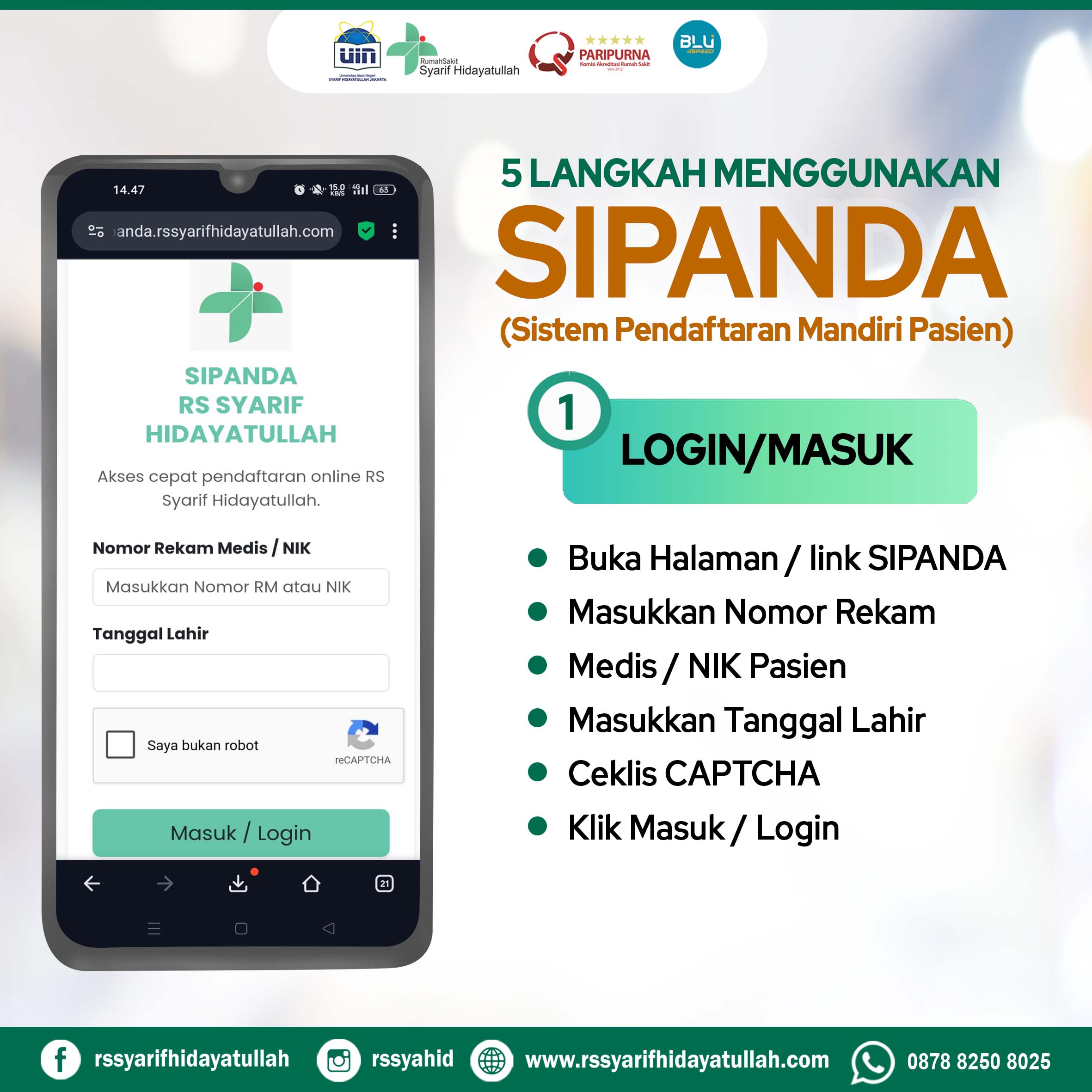 Langkah SIPANDA 1