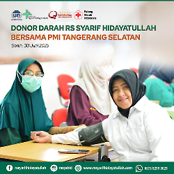 DONOR DARAH TAHUN 2025 AULA RS SYARIF HIDAYATULLAH