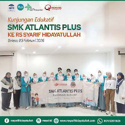 KUNJUNGAN EDUKATIF - SMK ATLANTIS PLUS KE RS SYARIF HIDAYATULLAH