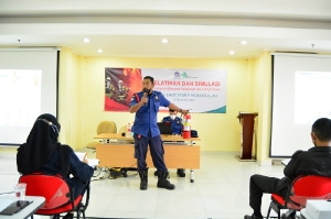 PELATIHAN DAN SIMULASI (Penanganan Bencana Kebakaran & Gempa Bumi) RS Syarif Hidayatullah Tahun 2021